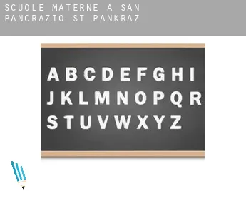Scuole materne a  San Pancrazio