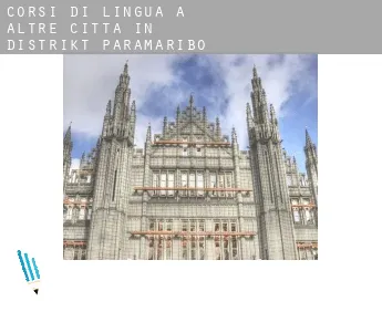 Corsi di lingua a  Altre città in Distrikt Paramaribo