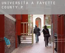 Università a  Fayette County