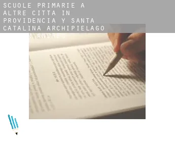 Scuole primarie a  Altre città in Providencia y Santa Catalina, Archipielago de San Andres