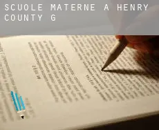 Scuole materne a  Henry County