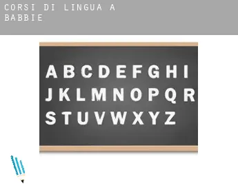 Corsi di lingua a Babbie