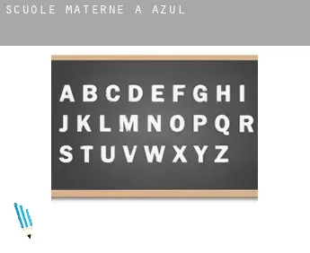 Scuole materne a  Partido de Azul