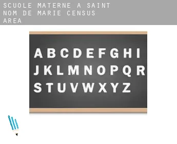 Scuole materne a  Saint-Nom-de-Marie (census area)