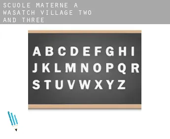 Scuole materne a  Wasatch Village Two and Three