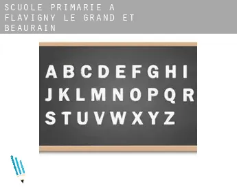 Scuole primarie a  Flavigny-le-Grand-et-Beaurain