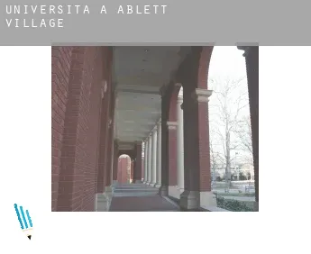 Università a  Ablett Village