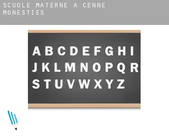 Scuole materne a  Cenne-Monestiés
