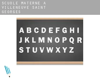 Scuole materne a  Villeneuve-Saint-Georges