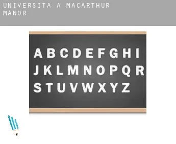 Università a  MacArthur Manor