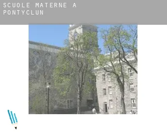 Scuole materne a  Pont-y-clun