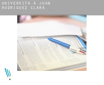 Università a  Juan Rodriguez Clara