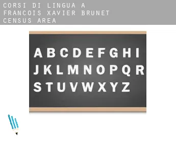 Corsi di lingua a  François-Xavier-Brunet (census area)