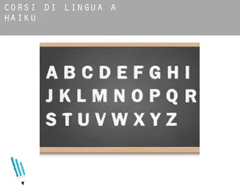 Corsi di lingua a  Ha‘ikū