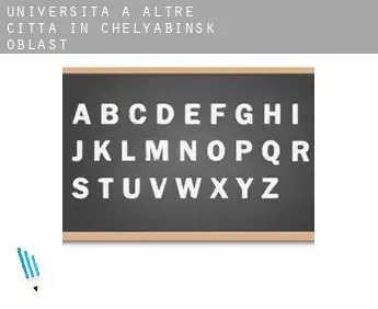 Università a  Altre città in Chelyabinsk Oblast