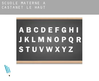 Scuole materne a  Castanet-le-Haut