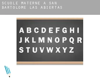 Scuole materne a  San Bartolomé de las Abiertas