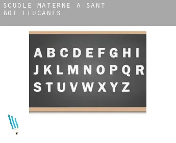 Scuole materne a  Sant Boi de Lluçanès
