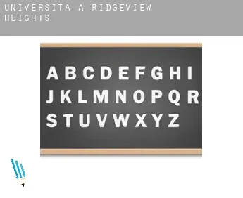 Università a  Ridgeview Heights